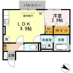 セントアルカシオンの物件間取画像